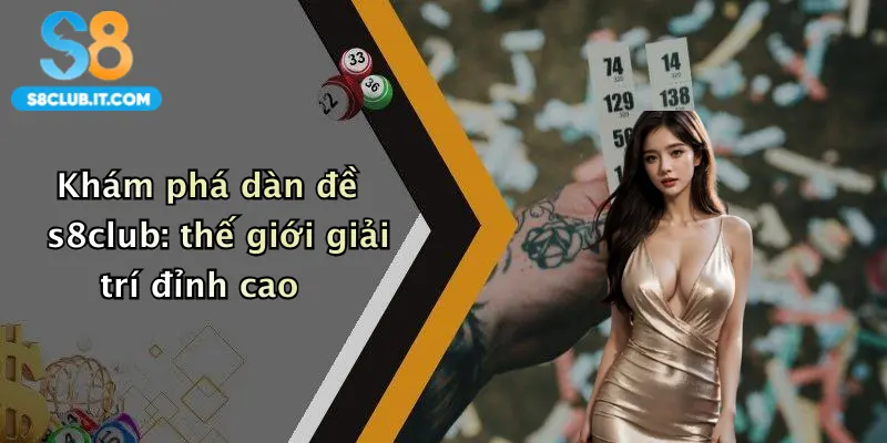 Khám phá dàn đề s8club: thế giới giải trí đỉnh cao